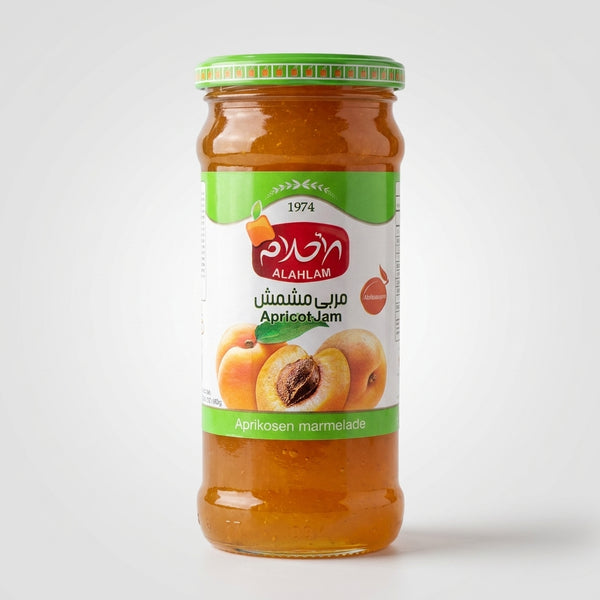 Al Ahlam Apricot Jam 450g - Premium Aprikosen Marmelade Since 1974