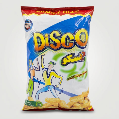 Disco Corn Chips Family Size 80g - Crispy Middle Eastern Snack