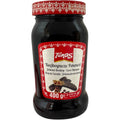 Tunas carob molasses 400g jar showcasing organic carob syrup - ALBASHA Store