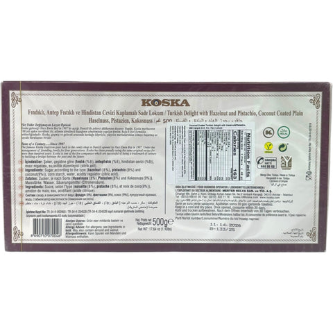 Koska palace turkish delghte w mix nuts 500g