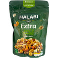 Halabi extra mix nuts - A delicious assortment of premium extra mix nuts from ALBASHA Store, perfect for snacking.