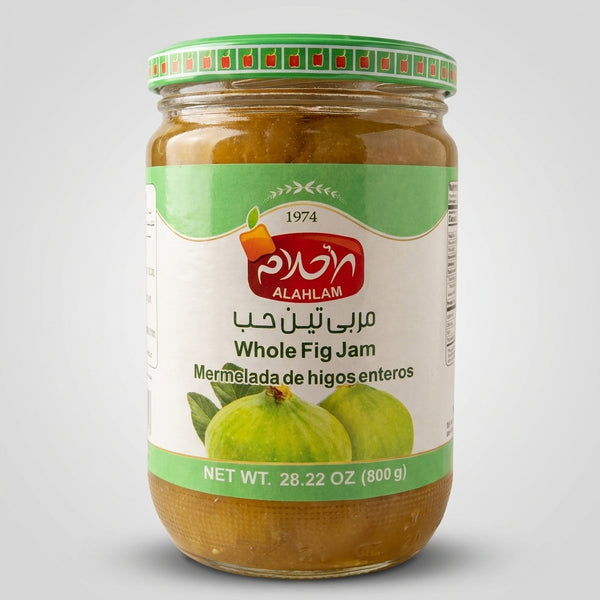 Al Ahlam Whole Fig Jam 28.22 oz - Premium Middle Eastern Preserve
