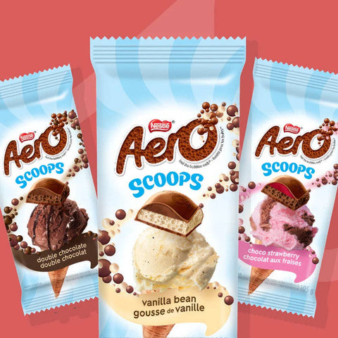 Nestlé Aero Scoops Vanilla Bean