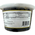 A close-up of Krinos imported oil cured olives, featuring premium cured olive varieties ideal for gourmet cooking and healthy snacking.