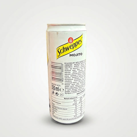 Schweppes Mojito 330ml - Refreshing Carbonated Mojito Beverage