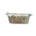 Albasha Roasted & Salted White Chickpeas – 32 oz, nutritious and delicious salted chickpeas pack, low in fat and high in fiber.