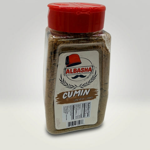AlBasha Ground Cumin 12 oz - Premium Middle Eastern Spice