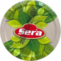 Sera apricot jam in a glass jar, emphasizing its natural ingredients and handmade quality for gourmet use.
