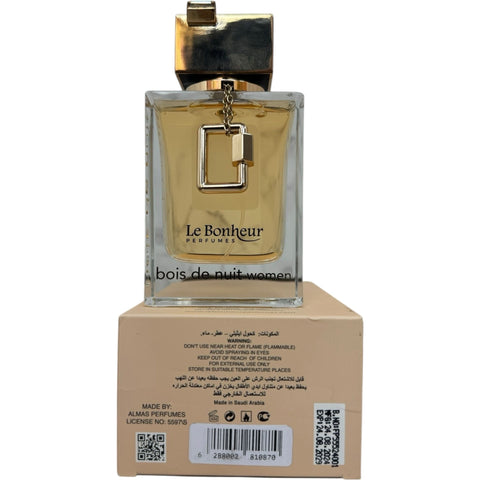 PERFUME BOIS DE NUIT WOMEN - A captivating women's evening perfume by Lattafa, ideal for special occasions.