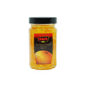 Jar of Tamek Orange Jam featuring a bright orange label with the product name in both Turkish and English, showcasing the jam's natural texture and vibrant color.
