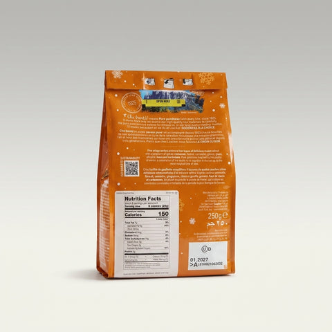 Loacker Quadratini Gingerbread 250g - Festive Wafer Cookies