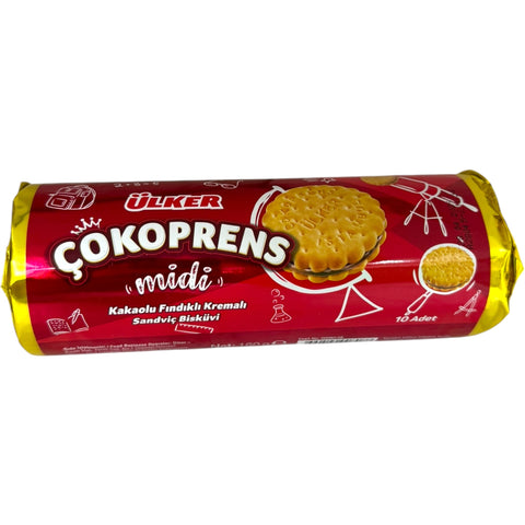 Ulker cokoprens - Delicious snack food for chocolate lovers, featuring rich chocolate layers and crispy wafers.