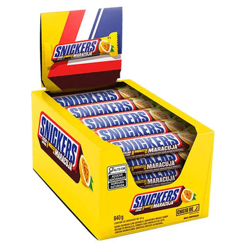 Snickers Mousse De Maracuja Passion Fruit (Brazil)