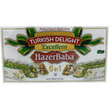 Hazerbaba Turkish delight showcasing a variety of traditional Turkish sweets in an elegant presentation.