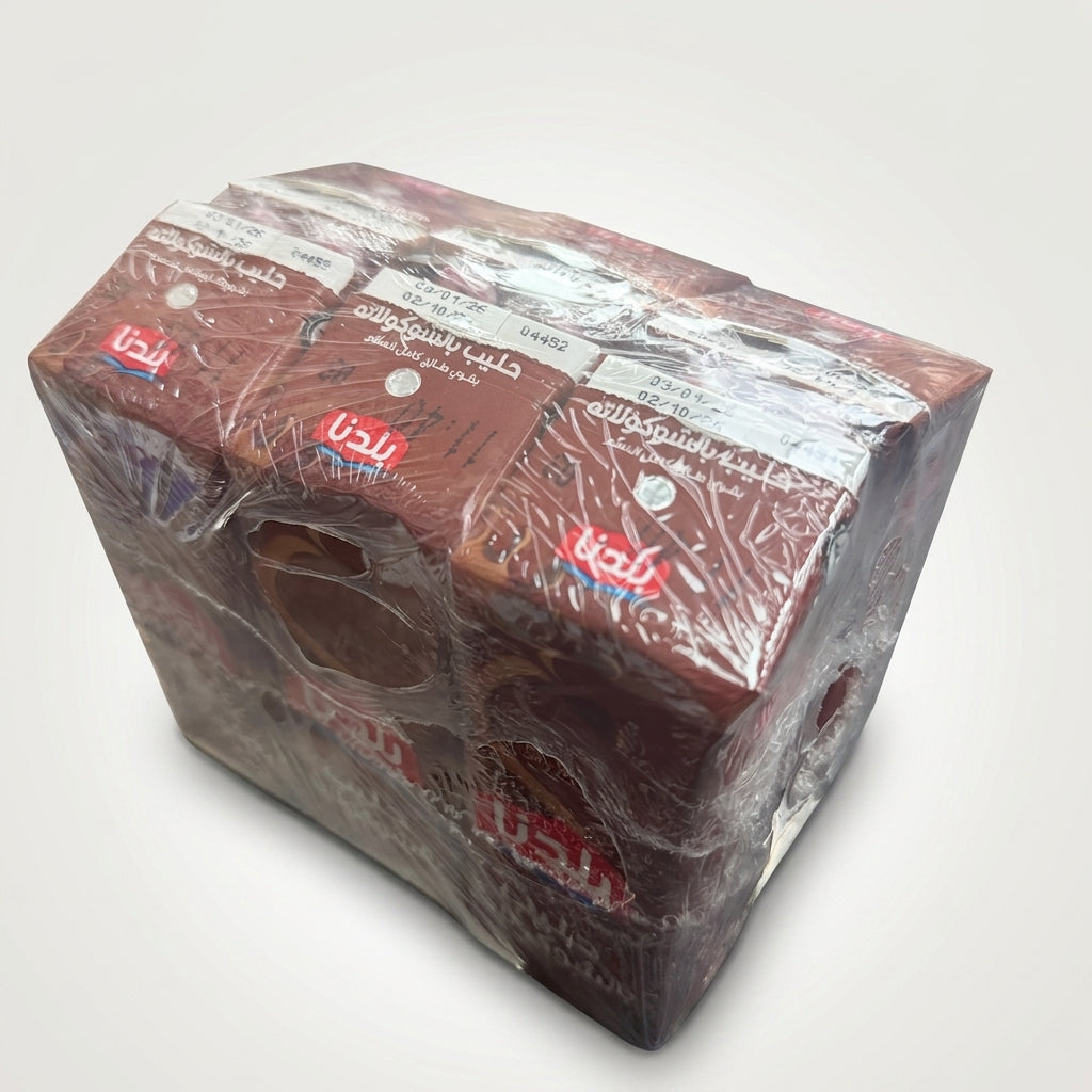 Badna Chocolate Milk 6-Pack - Rich Middle Eastern Dairy Drink