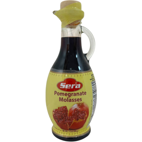 Sera pomegranate sauce 340g - A bottle showcasing the rich, deep color of the sauce ready for culinary use.
