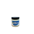 a jar of coconut butter on a white background