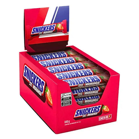 Snickers Strawberry Morango Brazil