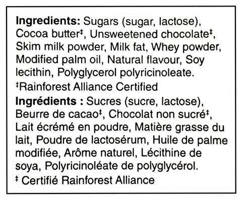 Aero Scoops Double Chocolate Milk Chocolate Bar, 105g