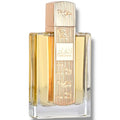 Close-up view of Latafa Angham perfume bottle, emphasizing the sophisticated design and captivating scent.