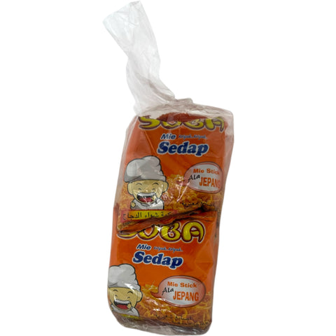 Sopa mie Jordanian snack featuring traditional sopa mie noodles in a vibrant packaging from ALBASHA Store.