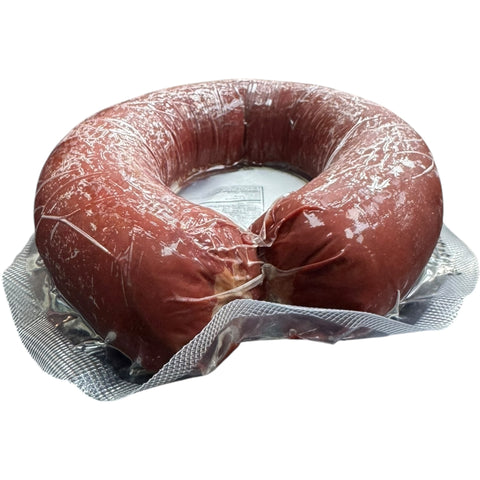 Nazar hot sucuk 1lb display, emphasizing the premium quality of this flavorful sausage, perfect for grilling and cooking.