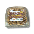 Albasha Roasted & Salted Yellow Chickpeas – 32 oz | Crispy Traditional Snack, a delicious roasted chickpeas snack in a large resealable container.