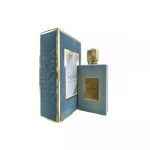 Close-up of Ameer Al Arab Imperium perfume, a luxury arabian perfume highlighting its sophisticated fragrance notes.