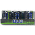 Blu mojito Palestinian energy drink 24 pc - refreshing beverage in a 24 pack for energy boost.