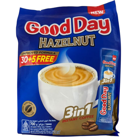 Good day hazelnut coffee online - premium hazelnut flavor coffee from ALBASHA Store.
