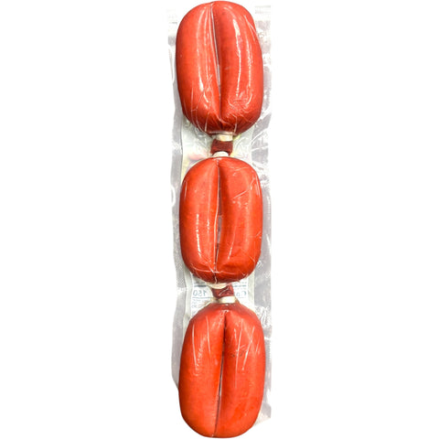Nazar mild parmak sucuk displayed, featuring authentic Turkish parmak sausage.