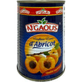 Jar of Algerian Ngaous apricot jam showcasing its rich golden color and texture, perfect for enhancing your breakfast or dessert with authentic Algerian flavor.