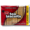 ETI TEA BISCUITS 1000g packaging displayed on a wooden surface, emphasizing the premium quality and delicious taste.