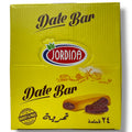Jordina date bar, a healthy treat and an ideal choice for nutrient dense snacks.