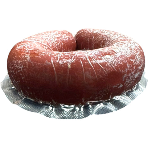Traditional Nazar hot sucuk 1lb, highlighting the authentic preparation and seasoning of this popular Turkish sausage.