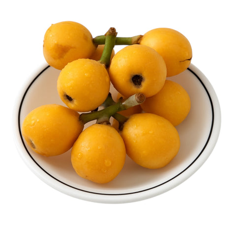 Fresh Organic Loquat (Eskadenia) – Sweet & Juicy Seasonal Fruit per lb, showcasing the bright golden skin of the fresh seasonal fruit.
