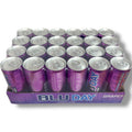 Blu Day grapes Palestinian energy drink 24 packaging - ideal for retailers looking for healthy energy drinks wholesale price.