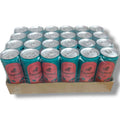 Fayrouz Apple drink 24 pack wholesale price featuring vibrant apple graphics and brand logo.