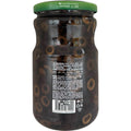 Authentic Ikram sliced black olives, a savory addition to your culinary creations, available at ALBASHA Store.