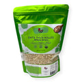 Albasha OATS ORGANIC THICK ROLLED, showcasing premium organic rolled oats in a natural setting, suitable for healthy breakfast options.