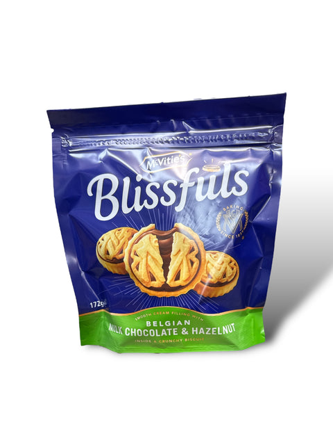Mcvitie's Blissfuls Milk Chocolate Hazelnut Truffles - Decadent Nutty Indulgence in Every Bite