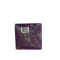 a purple plastic bag with a barcode on it