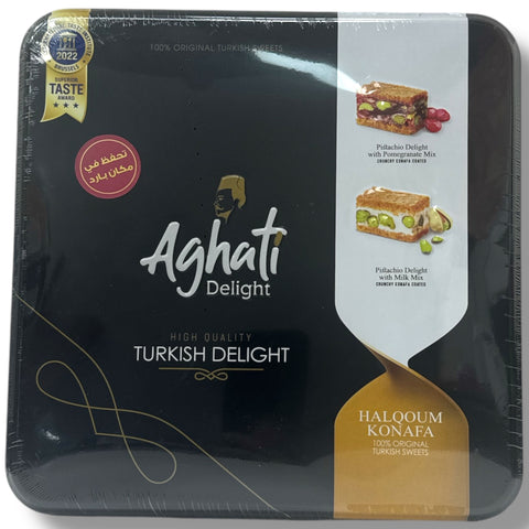 Aghati high quality, Turkish delight 1KG - the best Turkish delight gift for any occasion.
