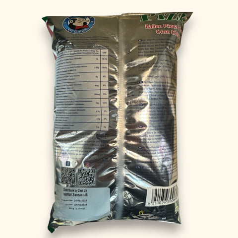 Mouth-watering Mr. Chips Pizza chips from ALBASHA Store, ideal for snacking or sharing at gatherings.