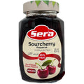 Sera sour cherry jam 820g featuring natural sour cherry jam for a delicious spread.