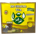 Close-up of Do ghazal tea bag featuring cardamom tea bags, ideal for a refreshing beverage experience.