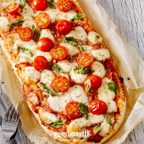 Polselli, La Romana Pinsa & Pizza in Pala Flour, Tipo 0 Flour, 11 lb (5 kg)