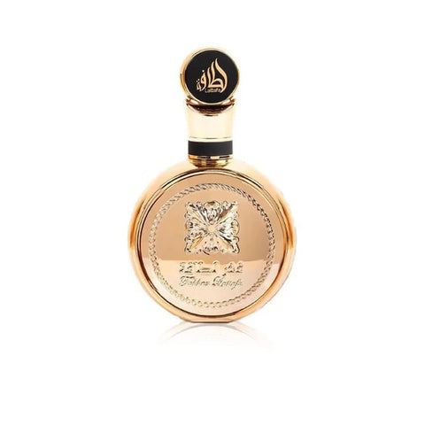 Fakhar Extrait Gold showcased as a premium long lasting perfume, designed for sophistication and lasting appeal.