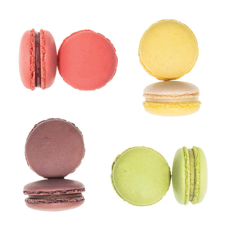 Hazz Macaron Pistachio & Banana & Strawberry 87G