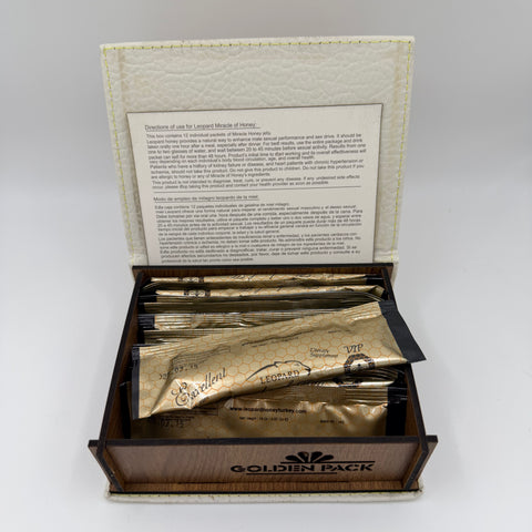 GOLDEN PACK LEOPARD Miracle Honey - 12Pack